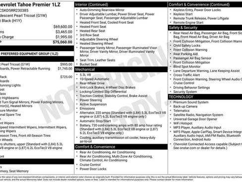 Used 2024 Chevrolet Tahoe Premier RWD image 38