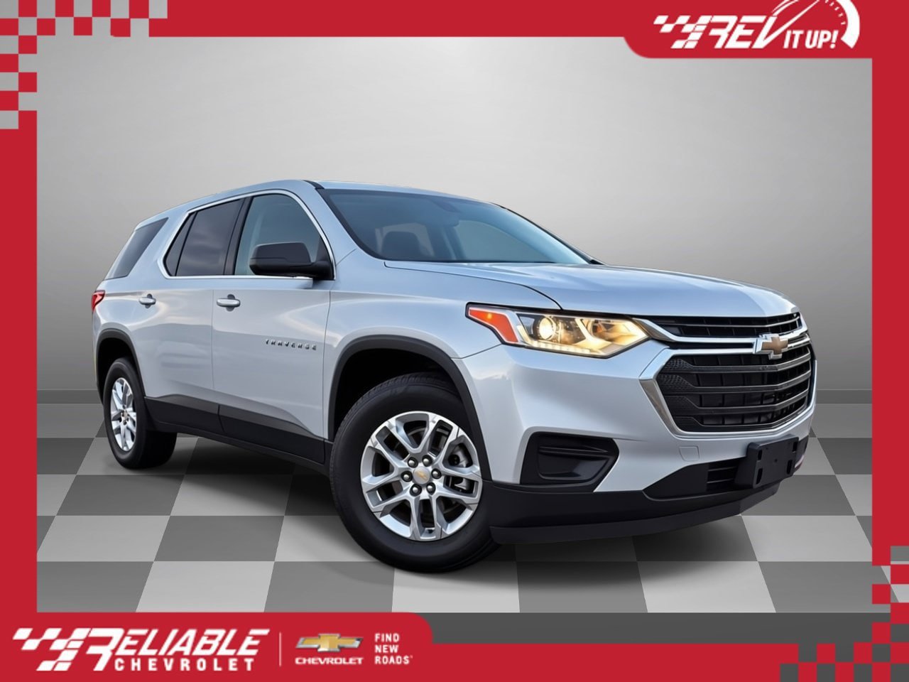 Certified 2021 Chevrolet Traverse LS FWD image 1