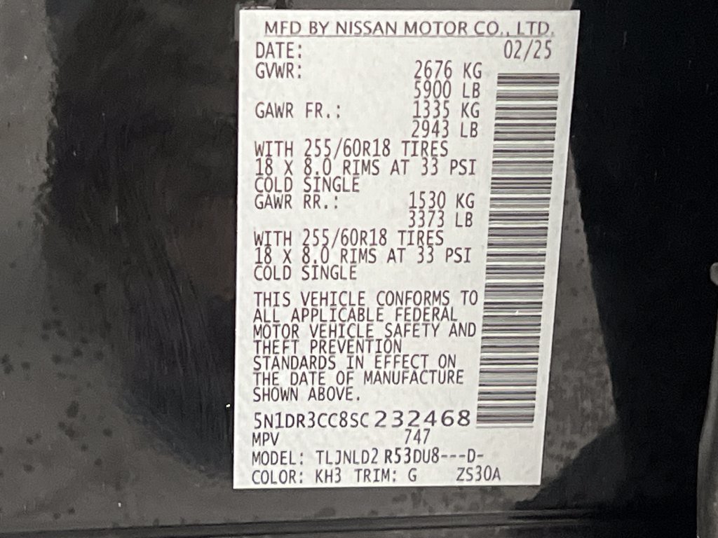 Used 2025 Nissan Pathfinder SL AWD/4WD image 82