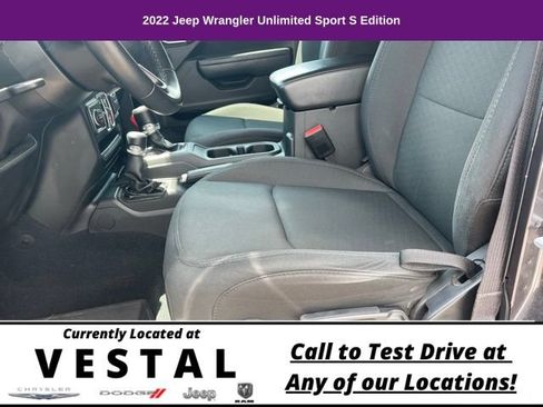 Used 2022 Jeep Wrangler Unlimited Sport AWD/4WD image 10