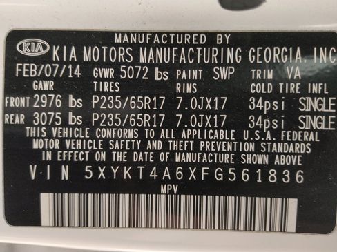 Used 2015 Kia Sorento LX image 33