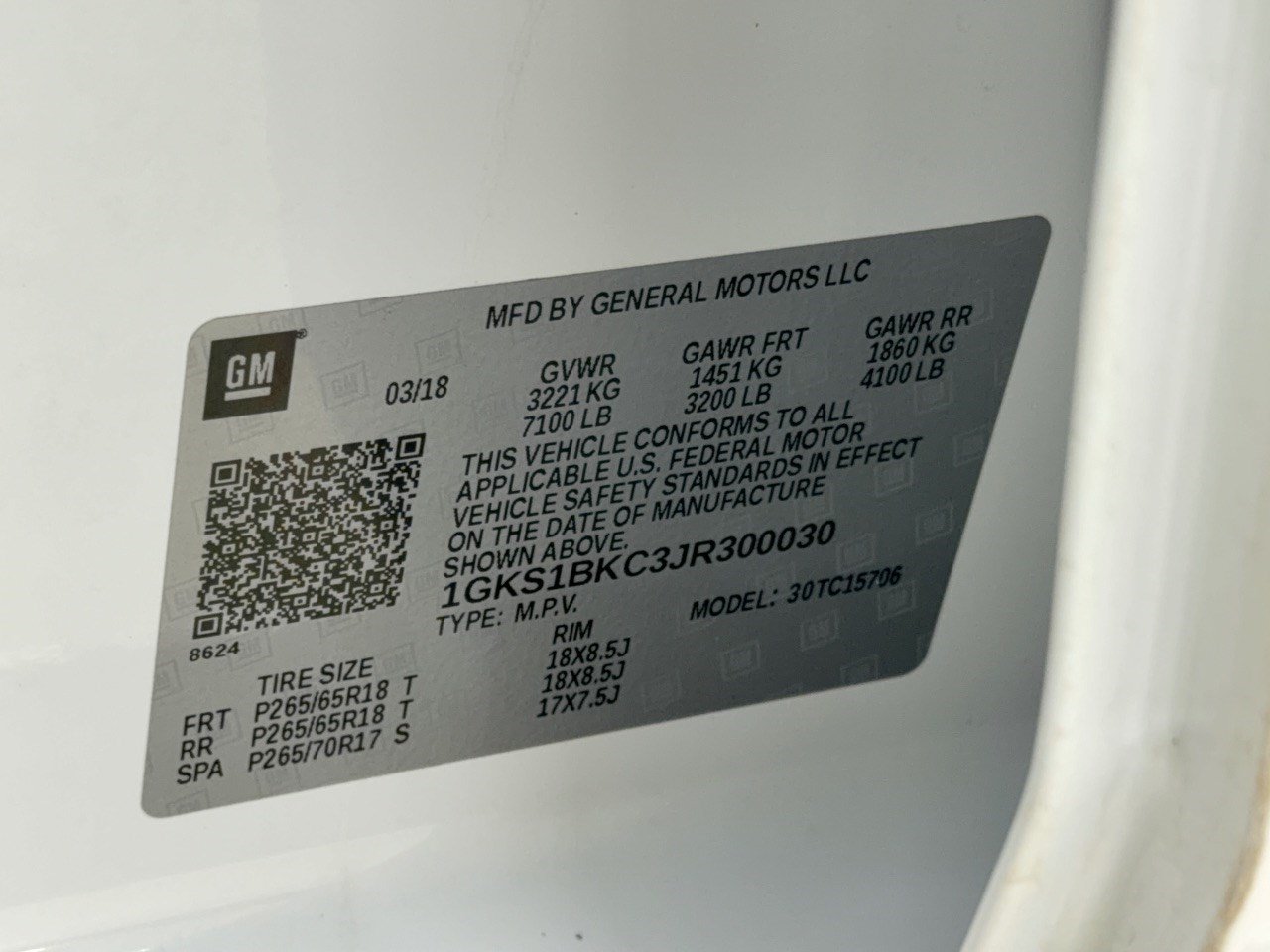 Used 2018 GMC Yukon SLT w/ Open Road Package RWD image 32