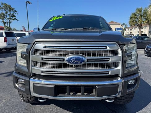 Used 2015 Ford F150 Platinum w/ Equipment Group 701A Luxury AWD/4WD image 3