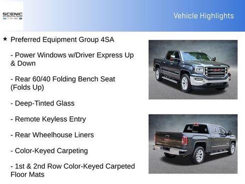 Used 2018 GMC Sierra 1500 SLT w/ SLT Premium Package AWD/4WD image 5