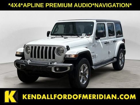 Used 2019 Jeep Wrangler Unlimited Sahara AWD/4WD image 1