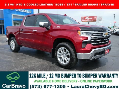Certified 2025 Chevrolet Silverado 1500 LTZ AWD/4WD image 1