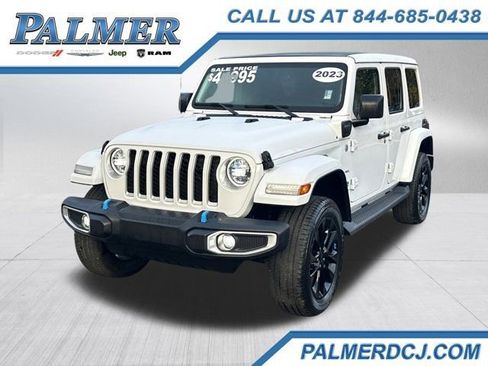 Used 2023 Jeep Wrangler Unlimited Sahara w/ Cold Weather Group image 1