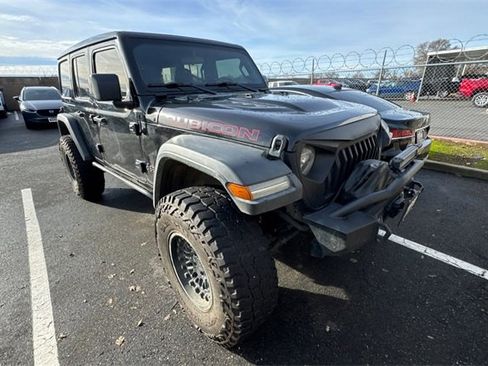 Used 2019 Jeep Wrangler Unlimited Rubicon w/ Steel Bumper Group image 2