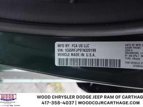 New 2026 RAM 1500 Laramie w/ Night Edition AWD/4WD image 26