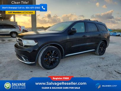 Used 2017 Dodge Durango SXT w/ Quick Order Package 23B
