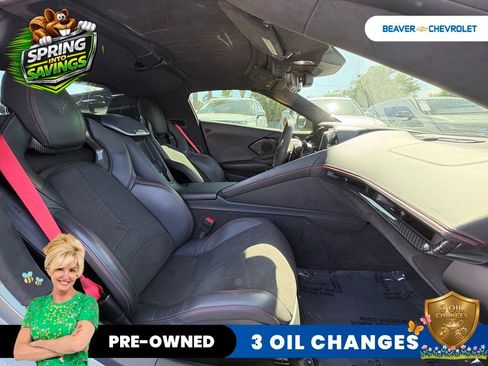 Used 2023 Chevrolet Corvette Stingray Premium Cpe w/ Engine Appearance Package RWD image 26