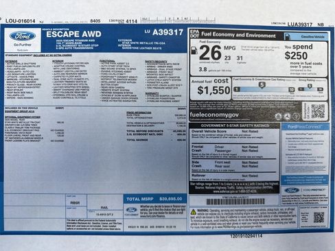 Used 2020 Ford Escape Titanium image 28