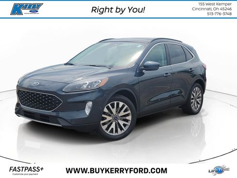 Used 2022 Ford Escape Titanium w/ Class II Trailer Tow Package AWD/4WD image 1