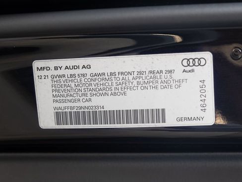 Used 2022 Audi S6 Prestige w/ Prestige Package AWD/4WD image 84