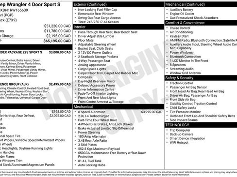 Used 2024 Jeep Wrangler Unlimited Sport AWD/4WD image 13