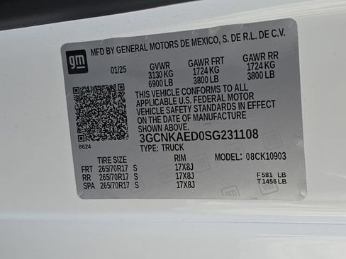 Used 2025 Chevrolet Silverado 1500 W/T w/ WT Value Package image 34