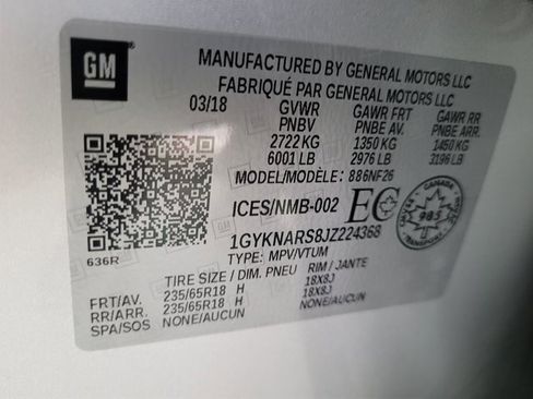 Used 2018 Cadillac XT5 FWD image 56