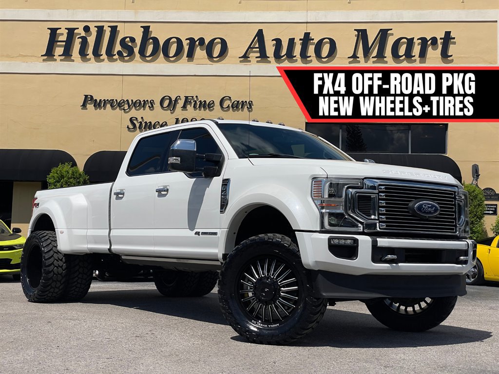 Used 2020 Ford F450 Platinum w/ FX4 Off-Road Package AWD/4WD image 2