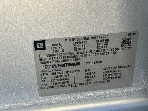 Used 2015 Chevrolet Silverado 2500 LTZ w/ Duramax Plus Package image 35