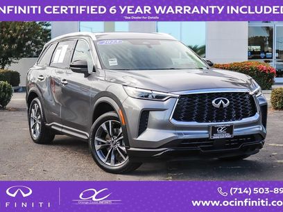 Certified 2023 INFINITI QX60 Luxe w/ Cargo Package