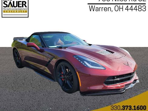 Used 2019 Chevrolet Corvette Stingray Convertible w/ 3LT Preferred Equipment Group RWD image 1