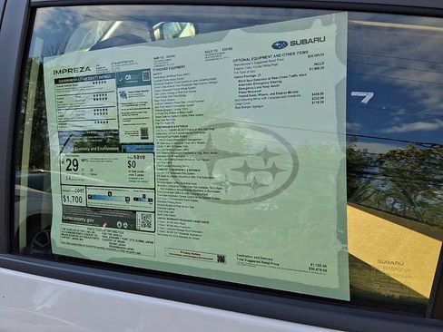 New 2026 Subaru Impreza 2.0i Sport AWD/4WD image 19