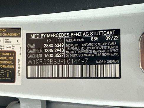 Certified 2023 Mercedes-Benz EQE 350+ Sedan image 34