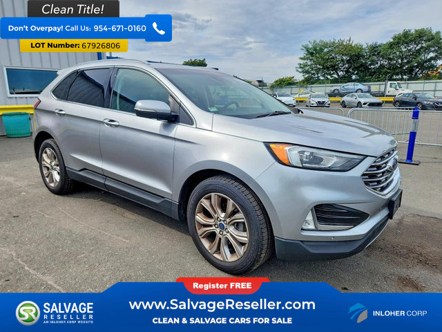 Used 2020 Ford Edge Titanium w/ Cargo Accessory Package FWD image 5