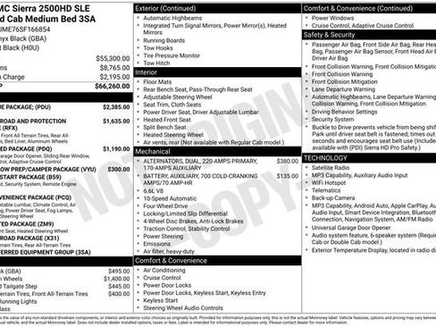 Used 2025 GMC Sierra 2500 SLE w/ SLE Value Package; AWD/4WD image 9