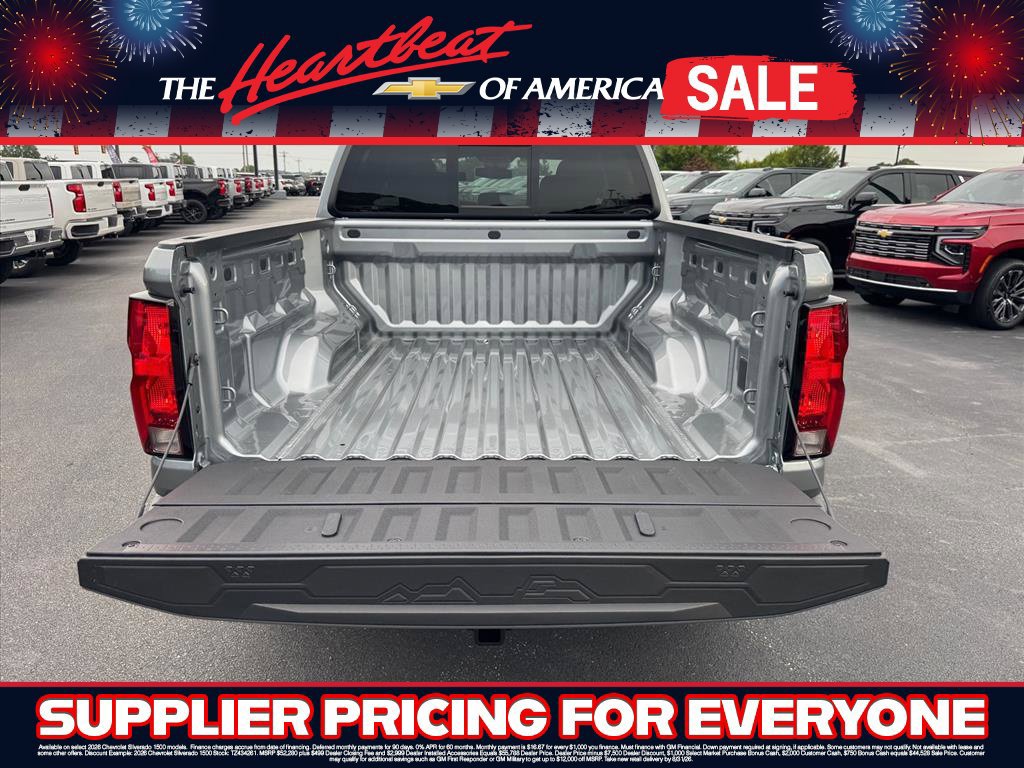 New 2026 Chevrolet Colorado W/T w/ WT Custom Package RWD image 7