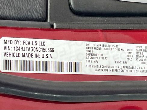 Used 2022 Jeep Grand Cherokee Laredo X AWD/4WD image 33