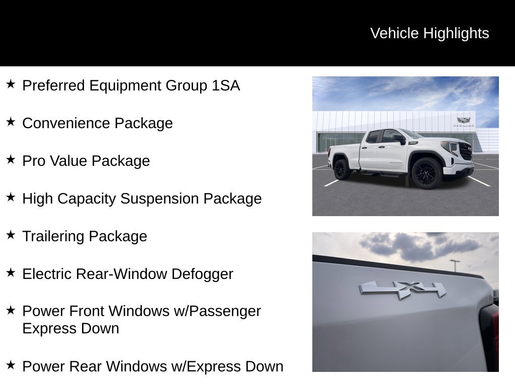 Used 2025 GMC Sierra 1500 Pro w/ Graphite Edition AWD/4WD image 10