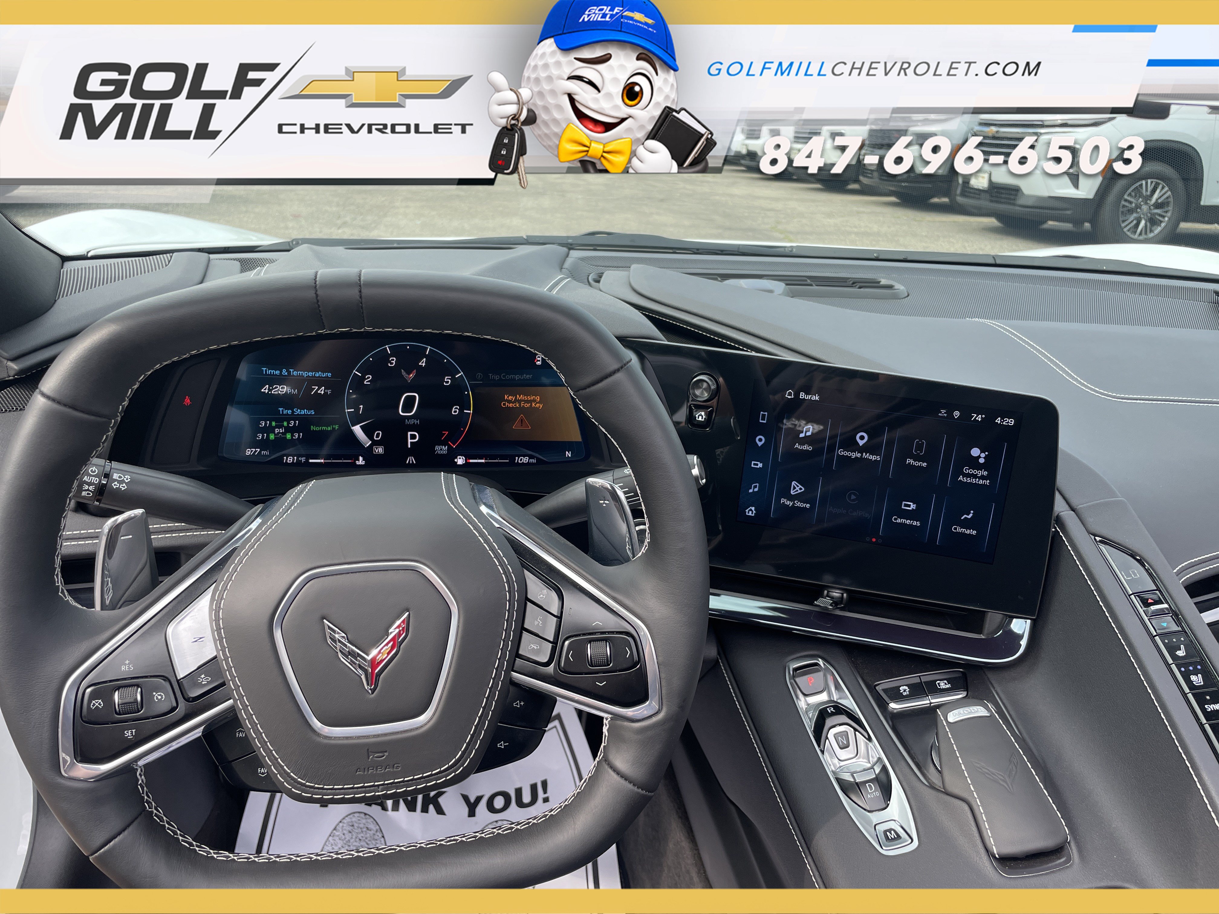 Used 2025 Chevrolet Corvette Stingray Preferred Conv w/ Stealth Interior Trim Package RWD image 22