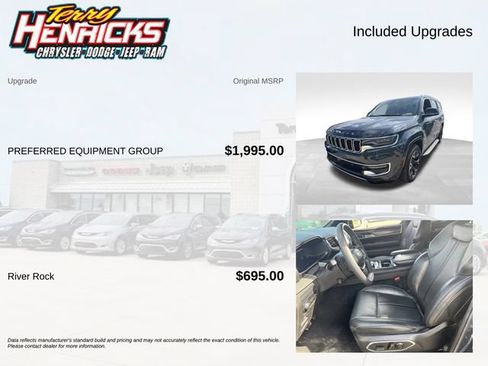 Used 2023 Jeep Wagoneer Series III w/ Preferred Equipment Group AWD/4WD image 8