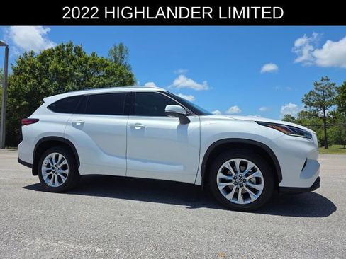 Used 2022 Toyota Highlander Limited AWD/4WD image 1