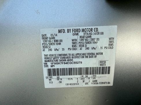 Used 2014 Ford Explorer Limited w/ Equipment Group 302A FWD image 27