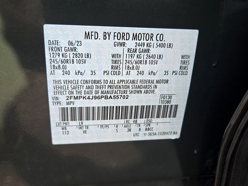 Certified 2023 Ford Edge SEL w/ Convenience Package AWD/4WD image 25