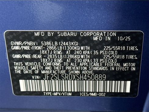 New 2025 Subaru Forester Limited image 31