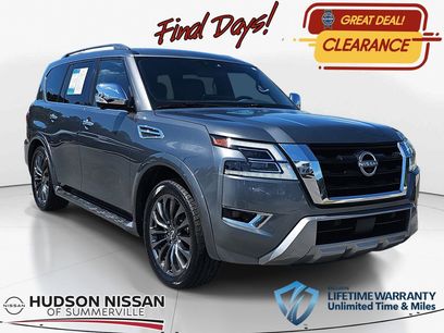 Used 2023 Nissan Armada Platinum w/ Captain's Chairs Package