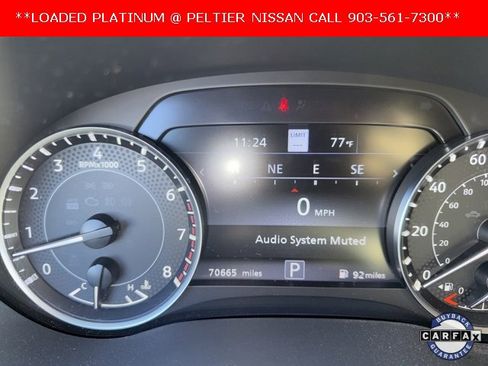 Certified 2022 Nissan Armada Platinum w/ Captain's Chairs Package image 14