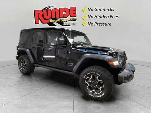 Used 2022 Jeep Wrangler Unlimited Rubicon 4xe w/ Cold Weather Group AWD/4WD image 8