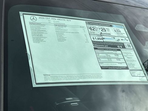 New 2026 Mercedes-Benz GLC 350e 4MATIC image 30