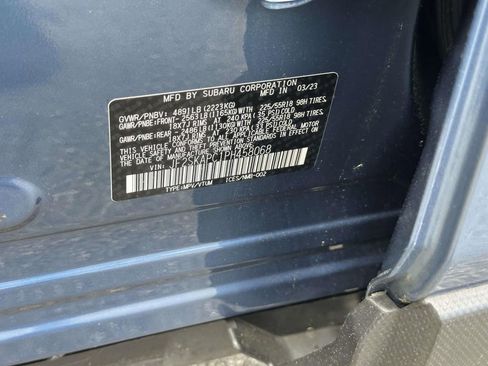 Certified 2023 Subaru Forester Limited AWD/4WD image 14