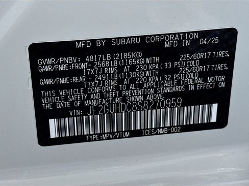 Used 2025 Subaru Crosstrek 2.0i Premium image 31