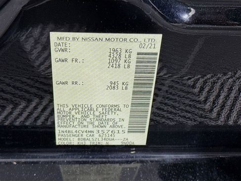 Used 2021 Nissan Altima 2.5 SR FWD image 32