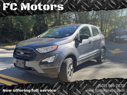 Used 2018 Ford EcoSport S