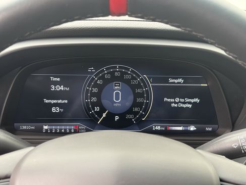 Certified 2025 Cadillac CT4 V Blackwing w/ Driver Assist Package RWD image 18