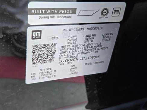 New 2026 Cadillac XT5 Premium Luxury w/ Driver Assist Package FWD image 32