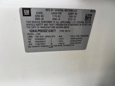 Used 2013 Chevrolet Equinox LT w/ Power Convenience Package FWD image 12