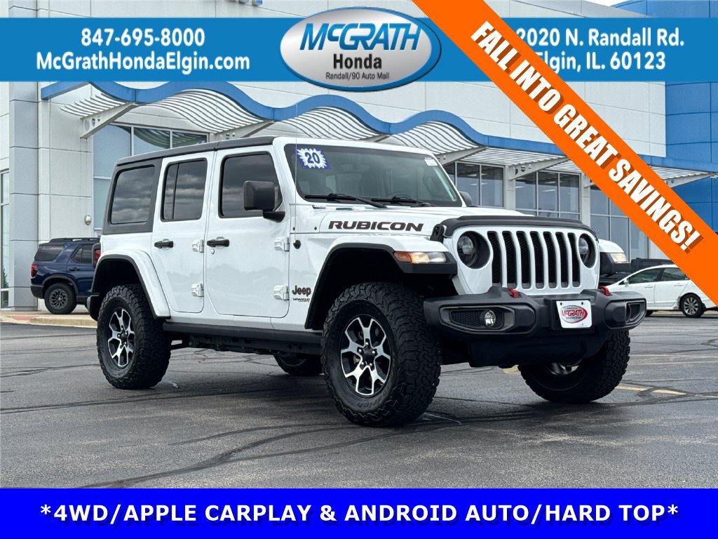 Used 2020 Jeep Wrangler Unlimited Rubicon AWD/4WD image 1